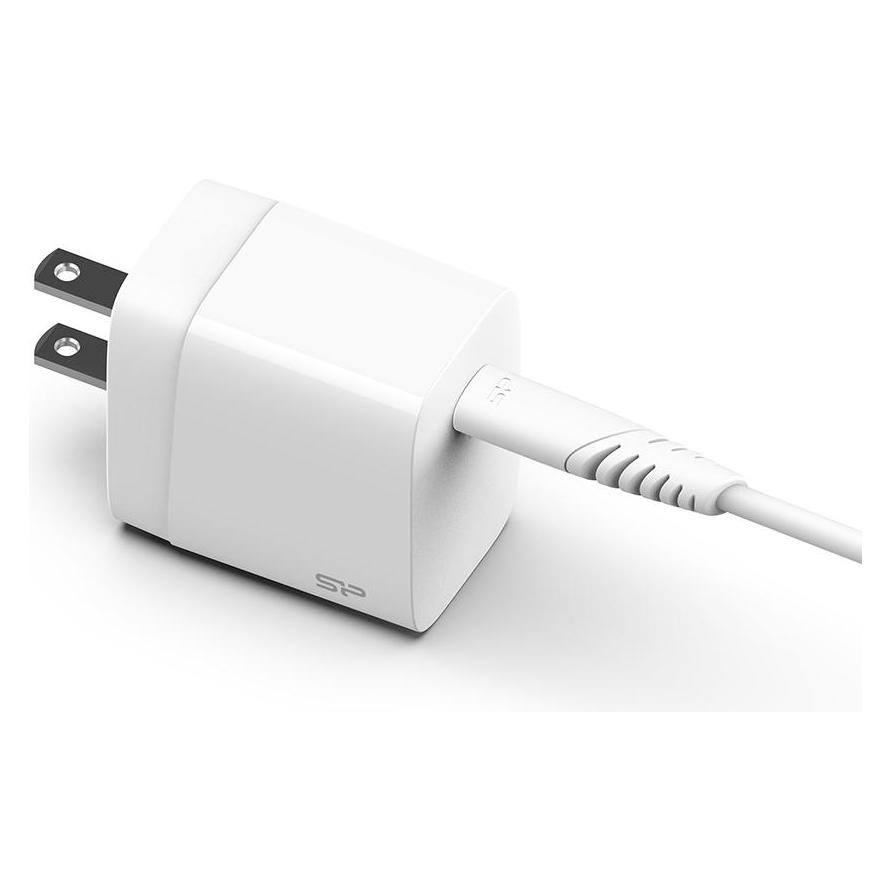 Silicon Power SP18WASYQM10L0CW Ladegerät für Mobilgeräte Indoor (18 W, 1 Port) (SP18WASYQM10L0CW)