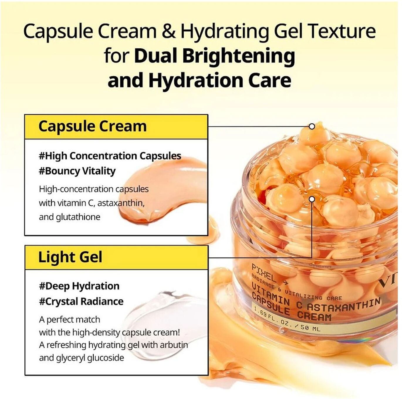 VT COSMETICS Vitamin C Astaxanthin Capsule Cream 50ml