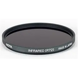 Hoya R72 Infrarot Filter (82 mm, Infrarot durchlass Filter), Objektivfilter, Schwarz