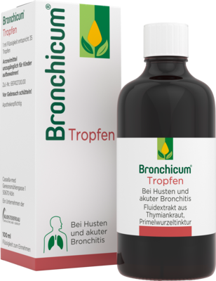 MCM KLOSTERFRAU Vertr. GmbH BRONCHICUM Tropfen 100 ml 02139736