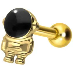Titan Ohrpiercing mit Innengewinde ASTRONAUT