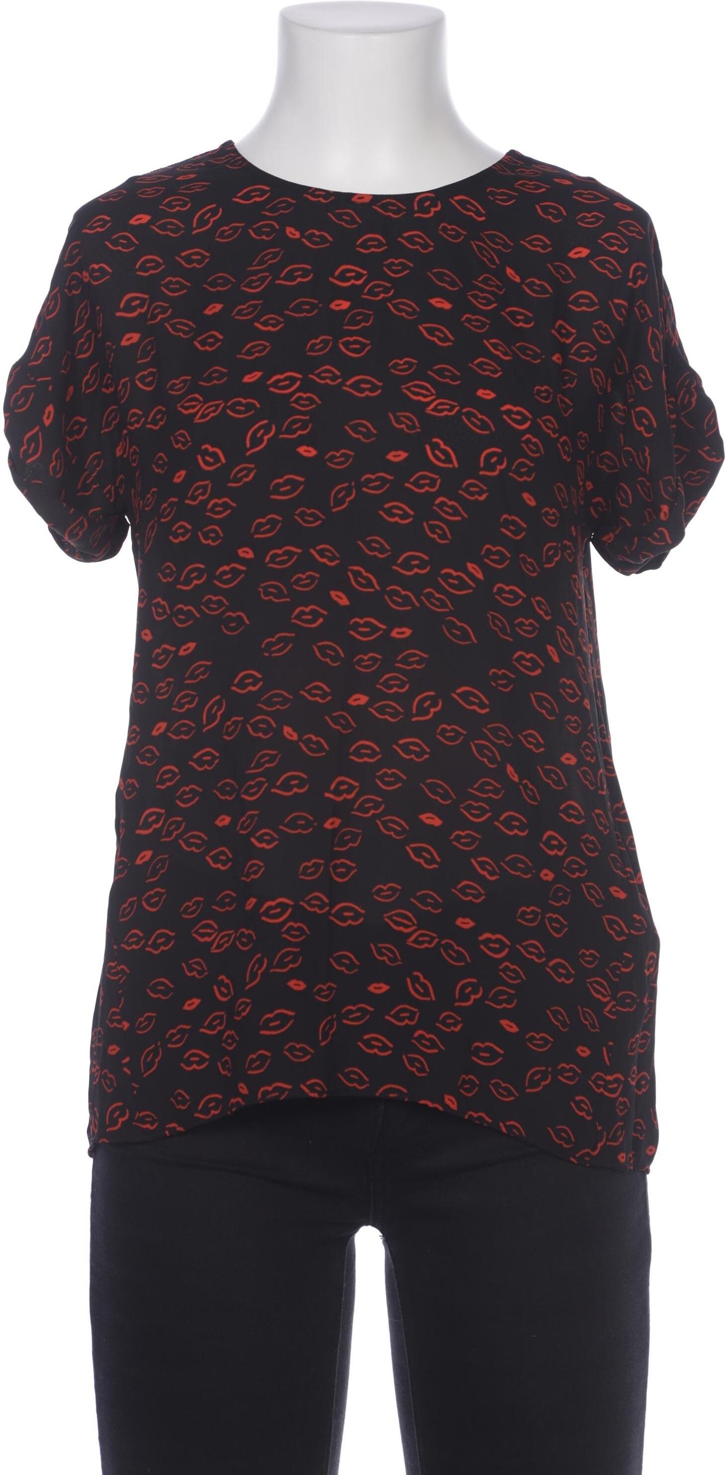 Whistles Damen Bluse, Schwarz, Gr. S, Synthetik - Second Hand