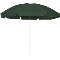 vidaXL Strandschirm Grün 240 cm