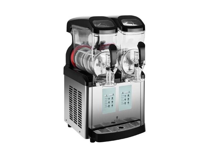 Royal Catering Slush-Eismaschine Slush-Maschine - 2 x 6 Liter - -20 °C - Ice-Cream-Funktion, 450 W