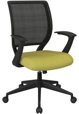 Office Star Products "Work Smart Screen Back Task Chair with ""T"" Arms"