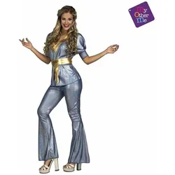 My Other Me Verkleidung Disco Silver (L, M)