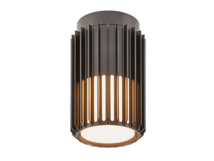 Nordlux Aussendeckenleuchte, Schwarz, Metall, zylindrisch, 18.8 cm, Lampen & Leuchten, Außenbeleuchtung, Außenleuchten