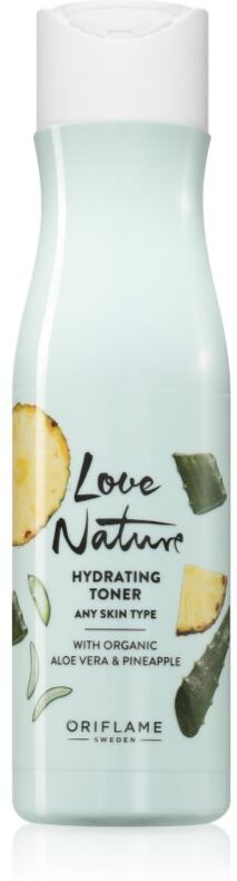 Oriflame Love Nature Organic Aloe Vera & Pineapple moisturising facial toner 150 ml