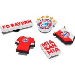 Crocs Jibbitz Bayern FC Schuhanstecker 5er Pack