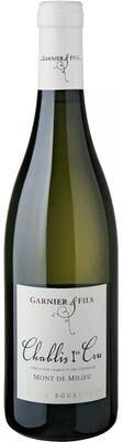 """Garnier et Fils""" """Garnier et Fils Chablis Mont de Milieu Premier Cru 2021 White Wine - France"""