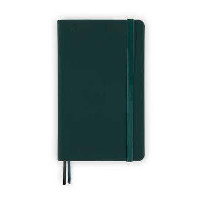 Notizbuch A6 Softcover Moss Green Liniert, 128 Seiten