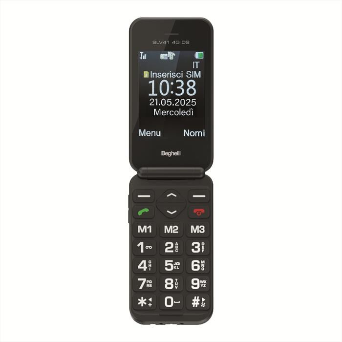 Beghelli Salvalavita Phone Slv41 4g Doppio Schermo 9141-grigio