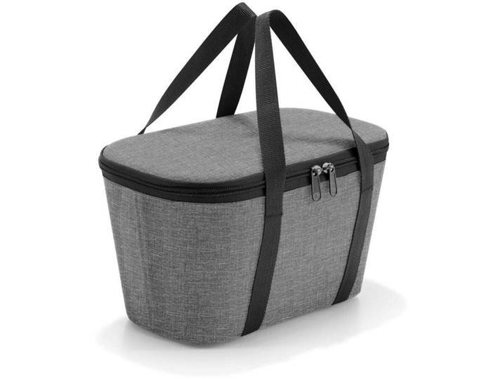Kühltasche Reisenthel H 15.5 cm B 27.5 cm aus recycelten PET-Flaschen, wasserabweisend 4l - Farbe: Twist Silver
