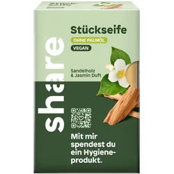 share Sandelholz & Jasmin Duft Feste Seife 100,0 g