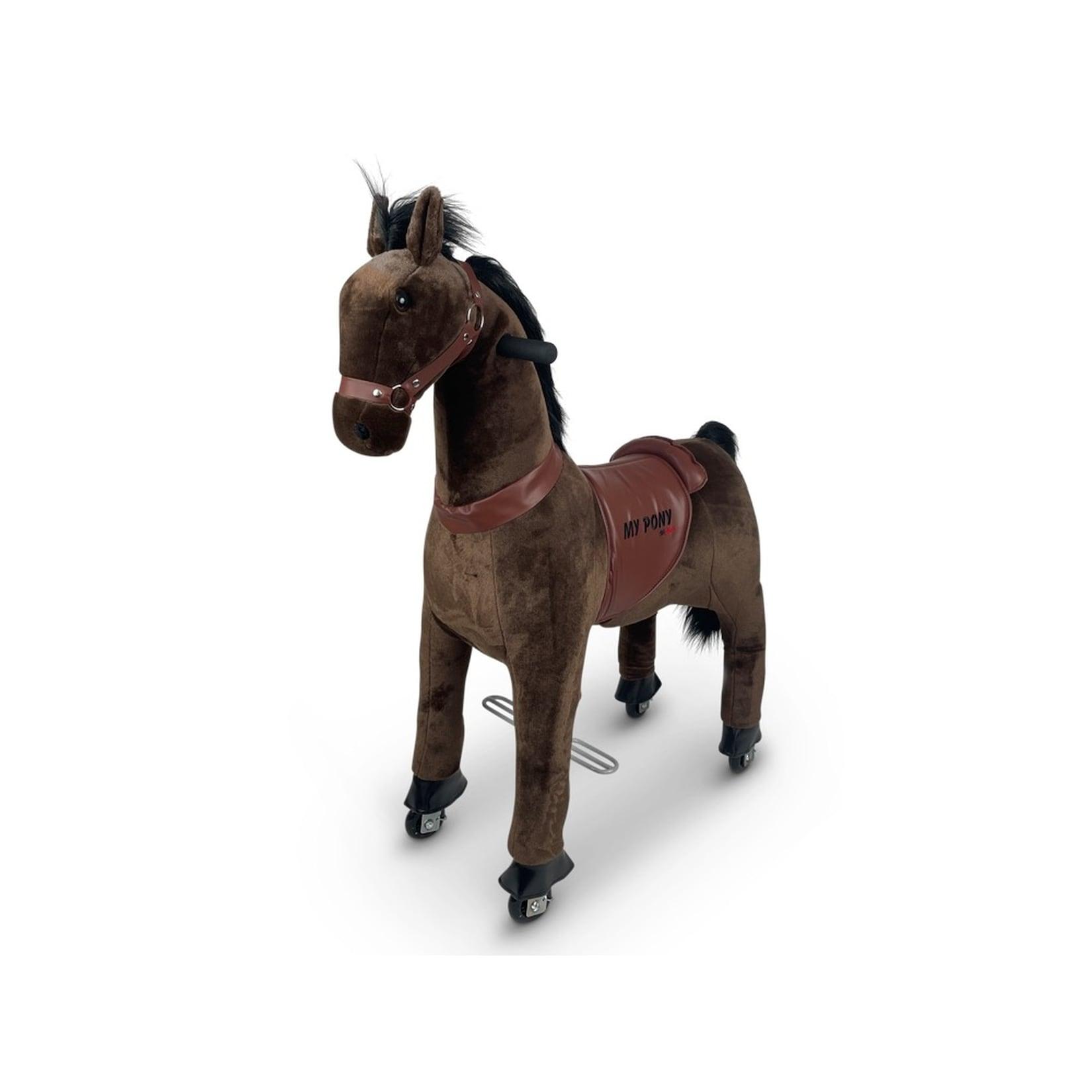 TPFLiving Reittier Pferd Kiara dunkelbraun Größe M