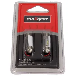 Maxgear LED Soffitte 12V 5W C5W SV8,5-8 Glühlampe 36 mm 2er Pack