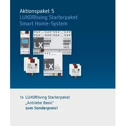 Theben 4990013 Paket für Smart Home-System LUXORliving Antriebe basic Paket LUXORliving Antriebe basic
