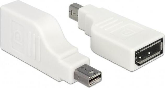 Delock 65867 Mini DisplayPort naar DisplayPort kabel, Wit