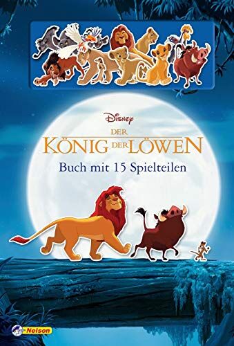 Disney Der König der Löwen: Die Geschichte von Simba (Buch mit 15 Spielteilen): Mit wieder ablösbaren und waschbaren Silikon-Stickern ohne Kleber! - Preis vom 15.10.2026 23:06:25 h