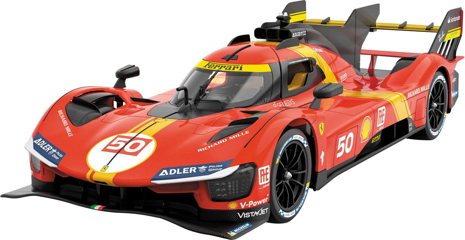 Mondo Motors Ferrari 499P RC op afstand bestuurbare auto schaal 1:14