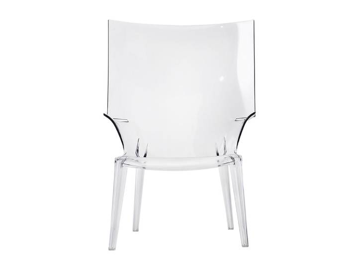 KARTELL fauteuil UNCLE JIM (Transparent - Polycarbonate transparent)