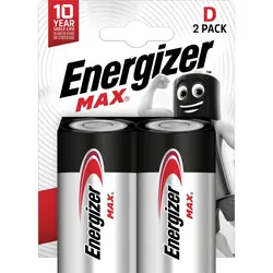 Energizer Batterie Max -D LR20 Mono 2St.
