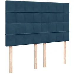 vidaXL, Boxspringbett, Erdmute (Block mit Quadraten) (140 x 200 cm)