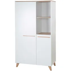 roba Kleiderschrank Leon 2-türig, weiss