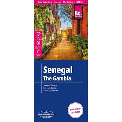 Reise Know-How Landkarte Senegal, Gambia (1:550.000), Sonstige von , Reise Know-How Verlag Peter Rump GmbH, 978-3-8317-7551-4