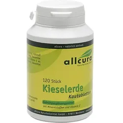 KIESELERDE KAUTABLETTEN 120 St
