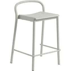 Linear Hocker 65 cm grau