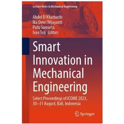 Smart Innovation in Mechanical Engineering, Fachbücher