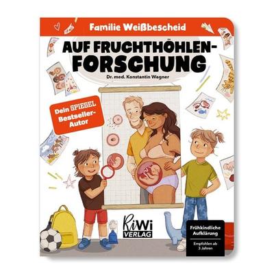 Auf Fruchthöhlen-Forschung, Gebundene Ausgabe von med. Konstantin Wagner, RiWi Verlag, 978-3-9825380-1-3