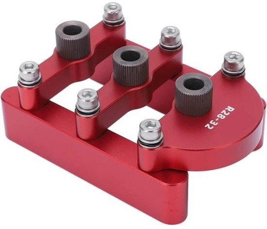 WAN 3-in-1 zelfcentrerende doweling jig - Boorgids voor houtbewerking en boorgat locator tool