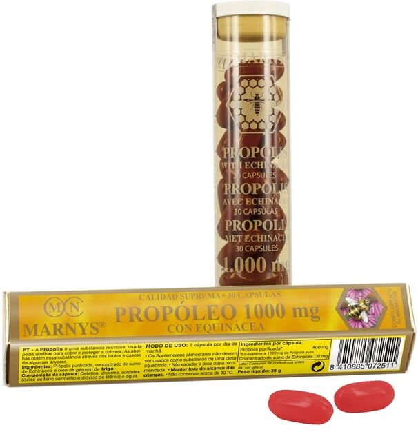 Marnys PRÓPOLIS 1000mg COM EQUINÁCEA 30 Caps