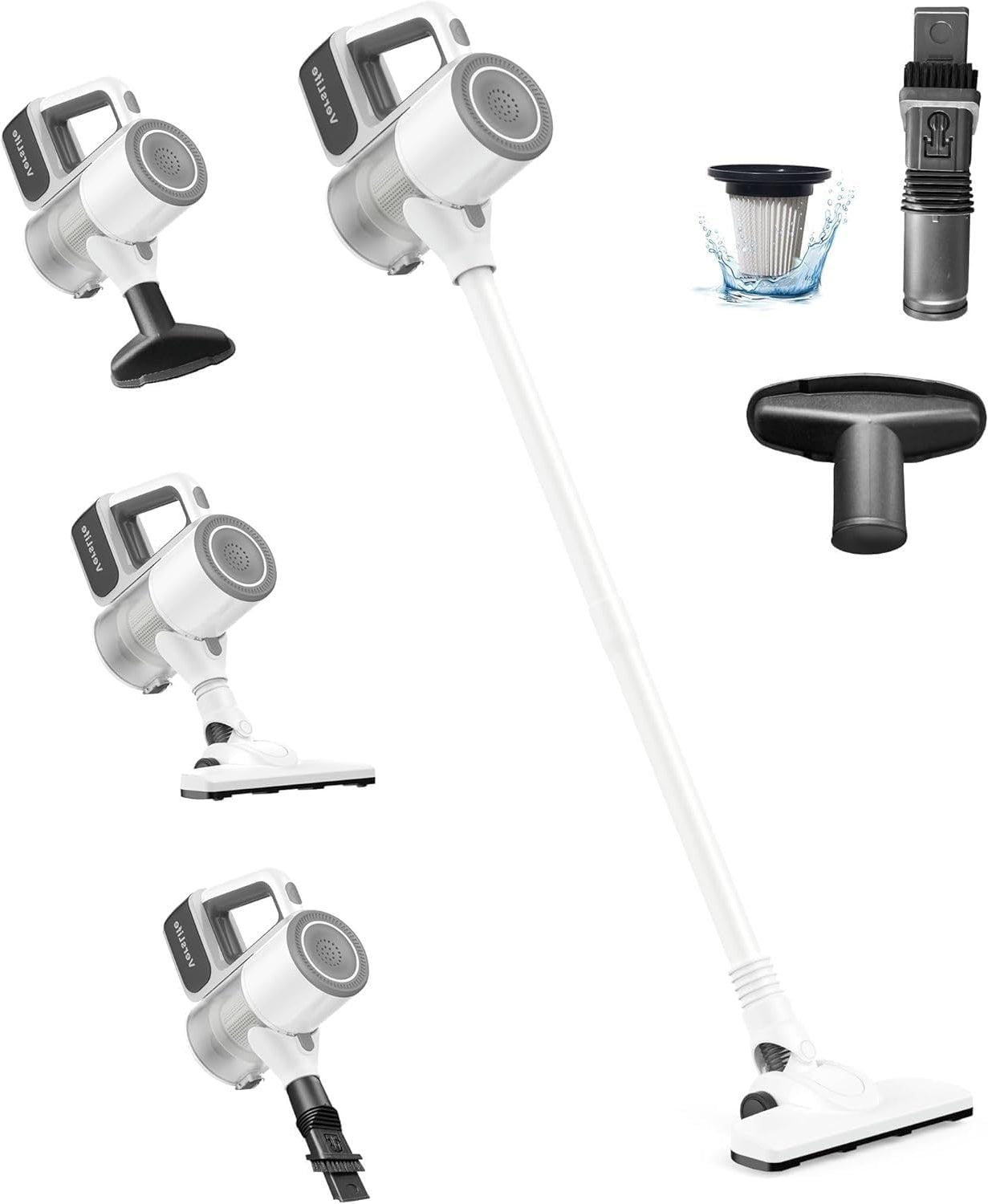 Selius Draadloze Multifunctionele Steelstofzuiger