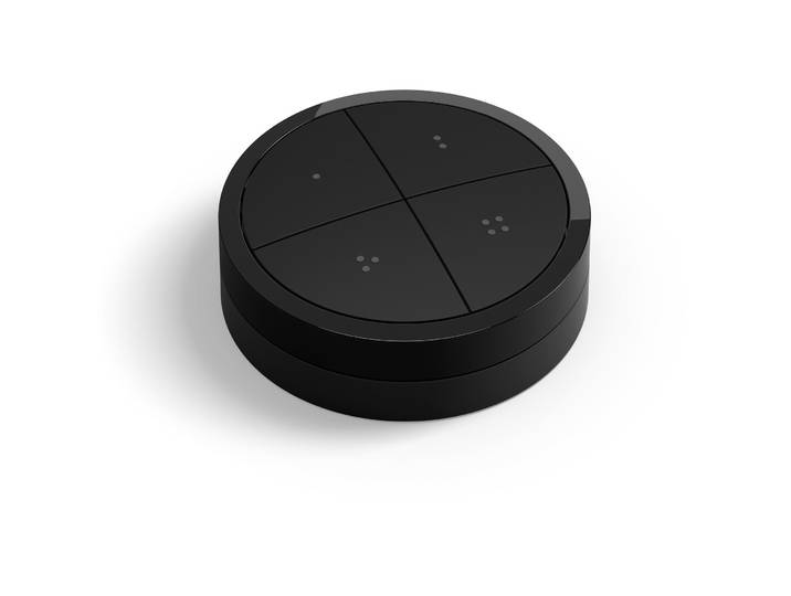 Lichtschalter Philips Hue schwarz Kunststoff B 6 H 2 cm