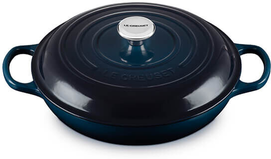 Le Creuset Signature Nuit Cast Iron 30cm Shallow Casserole