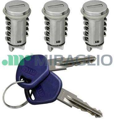 Miraglio Schließzylinder 80/1208 Für Fiat