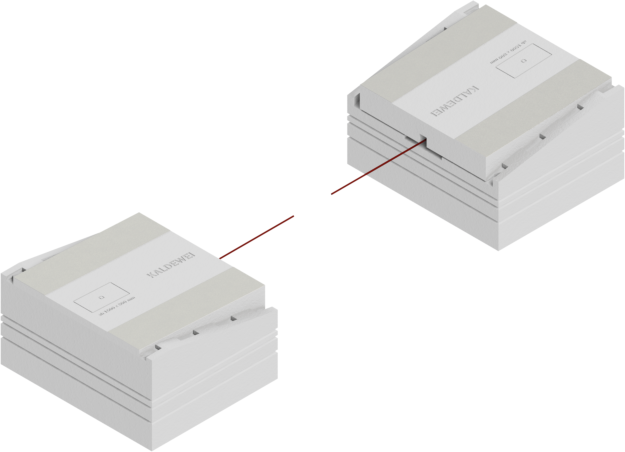 Kaldewei MAS 5315 Mitten Abstütz System 6880769900 für Duschwannen größer als 90 cm