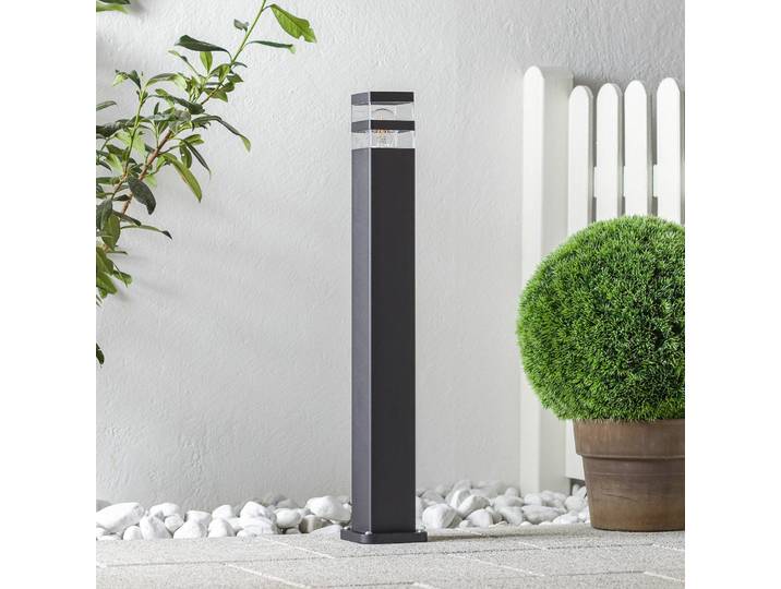 Nordlux Wegeleuchte Elm, schwarz, Aluminium, Modern