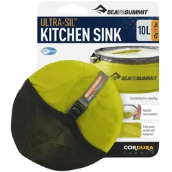 Sea To Summit Ultra-Sil Kitchen Sink 10 Liter - 10 Liter - Lime
