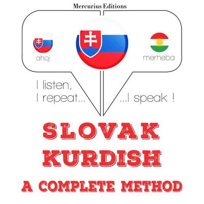 Slovenský - kurdský: kompletná metóda - JM Gardner, Audio, 9782821142978