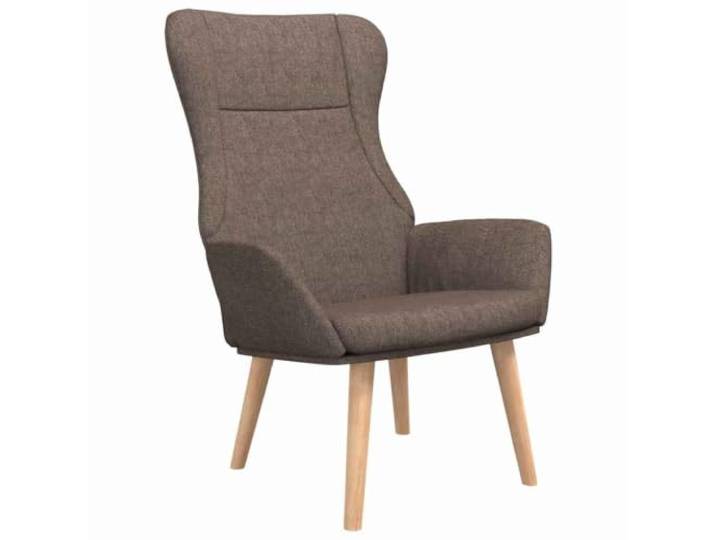 Makastle Relaxsessel Taupe Stoff