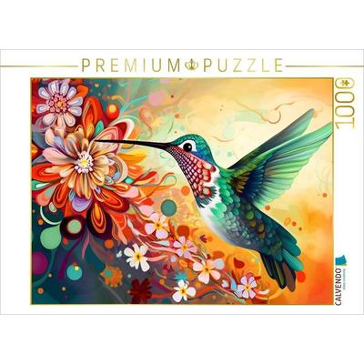 CALVENDO Puzzle Kolibri | 1000 Teile Lege-Größe 64x48cm Foto-Puzzle für glückliche Stunden