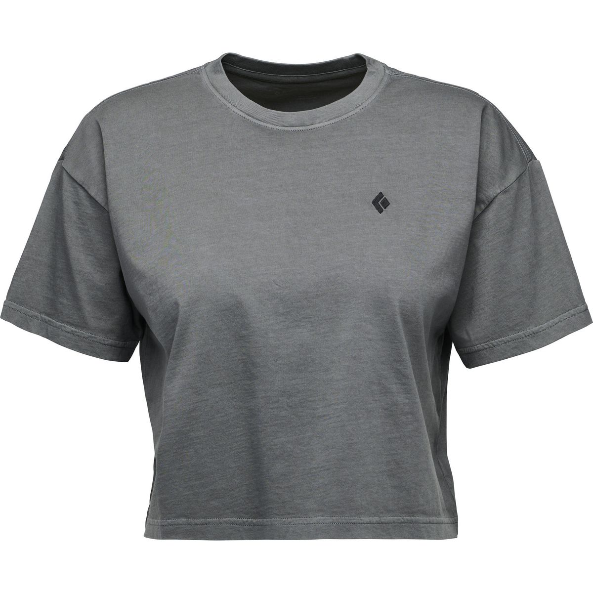 Black Diamond W Diamond Crop SS Tee charcoal (0038) SML AP7524970038SML1