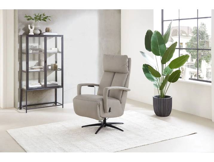 Leder Relaxsessel 130 inkl. 3-motorische Relaxfunktion mit