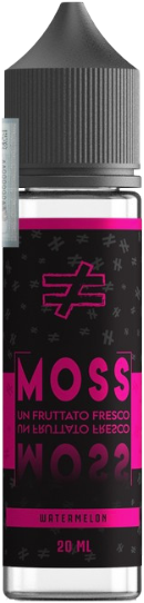 Puff Un Fruttato Fresco Chiara Moss Vape Liquido Shot 20ml Anguria Frutti Di Bosco Ghiaccio