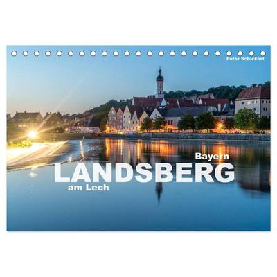 Landsberg am Lech (Tischkalender 2026 DIN A5 quer), CALVENDO Monatskalender