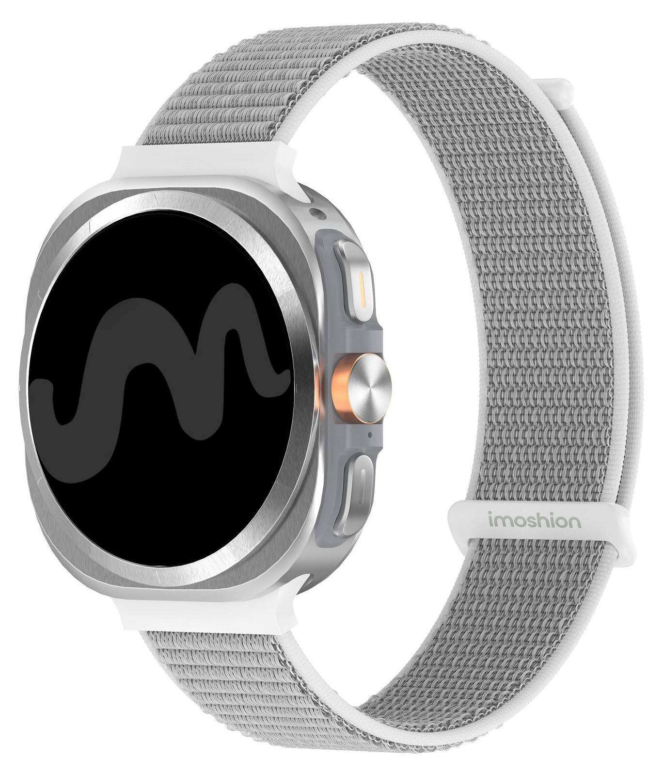 iMoshion Nylon bandje voor Samsung Galaxy Watch Ultra 2 (2026) / Ultra (2024/2025) - Seashell